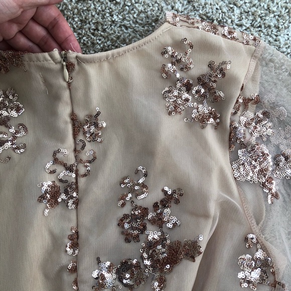 Reverse Sequin Romper - Picture 7 of 7